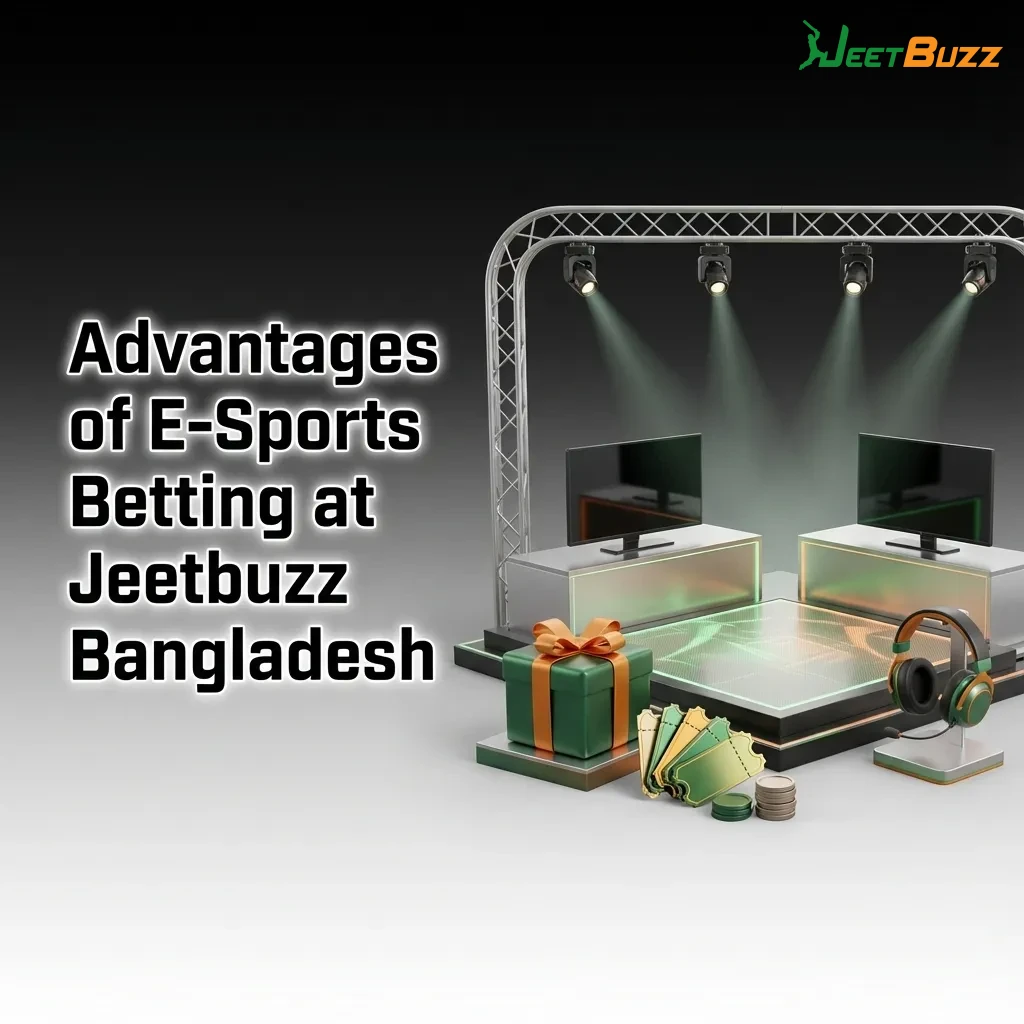 Jeetbuzz Bangladesh esports betting platform interface showing local payment options and competitive odds for gamers