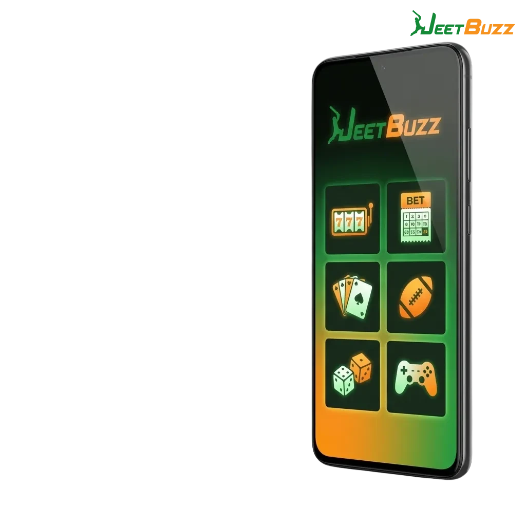Android app for mobile betting and casino games including cricket matches, slots, Pragmatic Play and Evolution Gaming — Jeetbuzz in Bangladesh