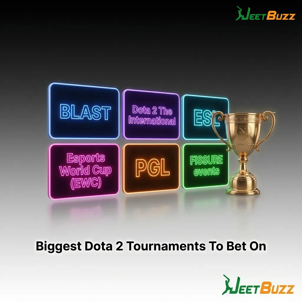 Top Dota 2 tournaments including The International, ESL One, and PGL Majors with massive prize pools and betting opportunities — Jeetbuzz in Bangladesh