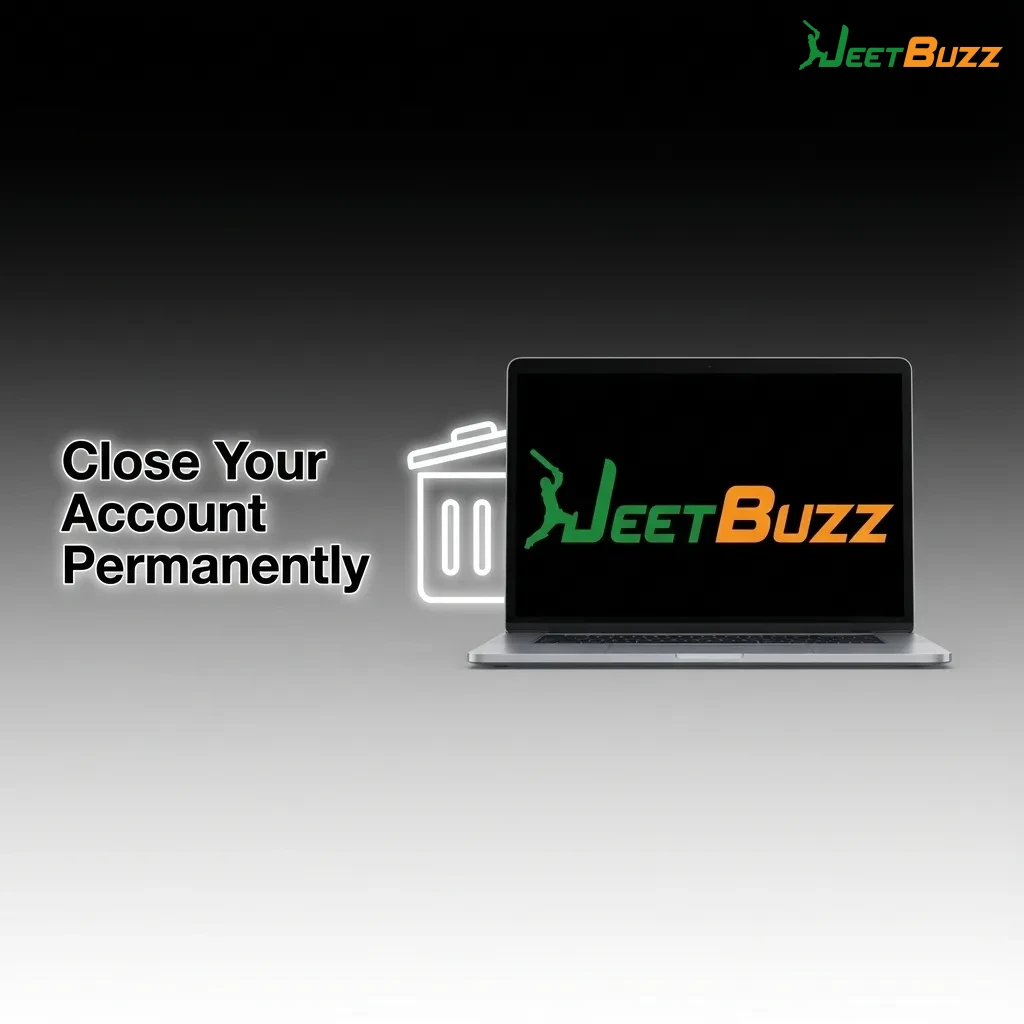 Step-by-step guide showing how to permanently close and delete a gambling account through customer support verification — Jeetbuzz in Bangladesh