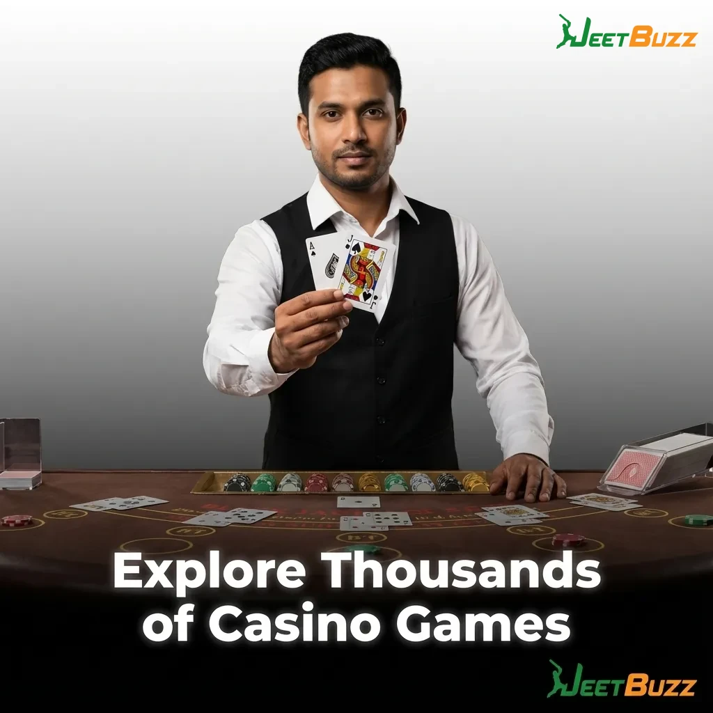 Casino games library with slots, crash games, table games, jackpots, and card games from top providers like Pragmatic Play — Jeetbuzz in Bangladesh