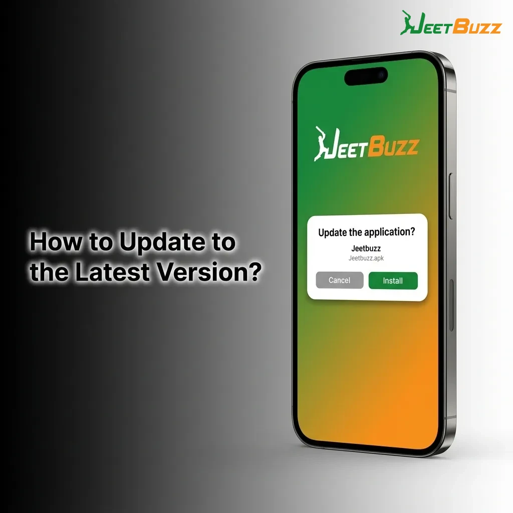 Android app auto-updates with notification; iOS web app updates via browser cache refresh — Jeetbuzz in Bangladesh