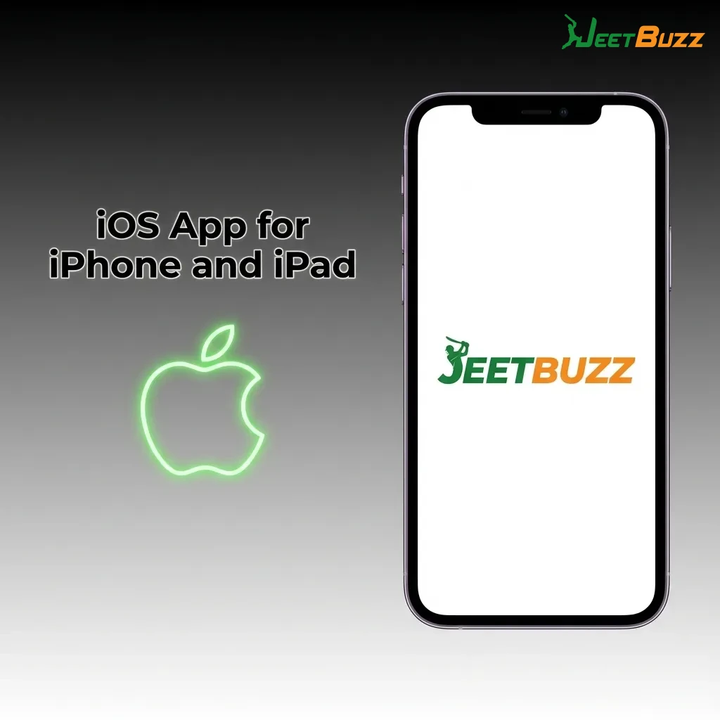 iOS app download and installation guide showing App Store steps for iPhone and iPad devices — Jeetbuzz in Bangladesh