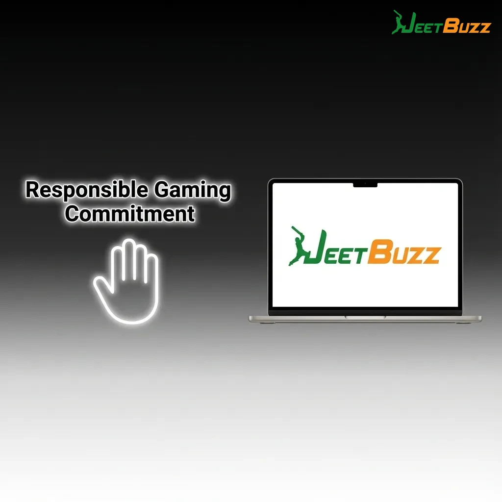 Responsible gaming tools illustration showing deposit limits, self-exclusion options, and support resources — Jeetbuzz in Bangladesh