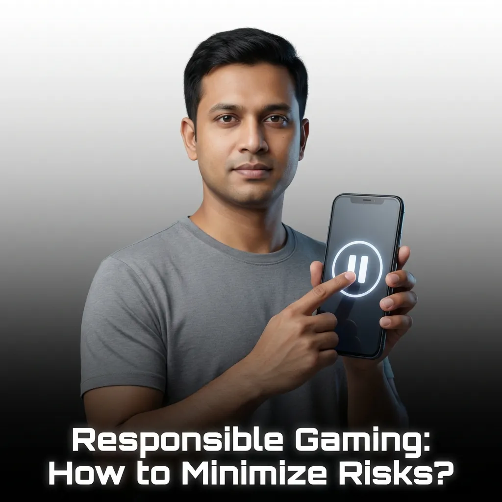 Person reviewing gambling budget limits on smartphone screen with responsible gaming resources displayed — Jeetbuzz in Bangladesh