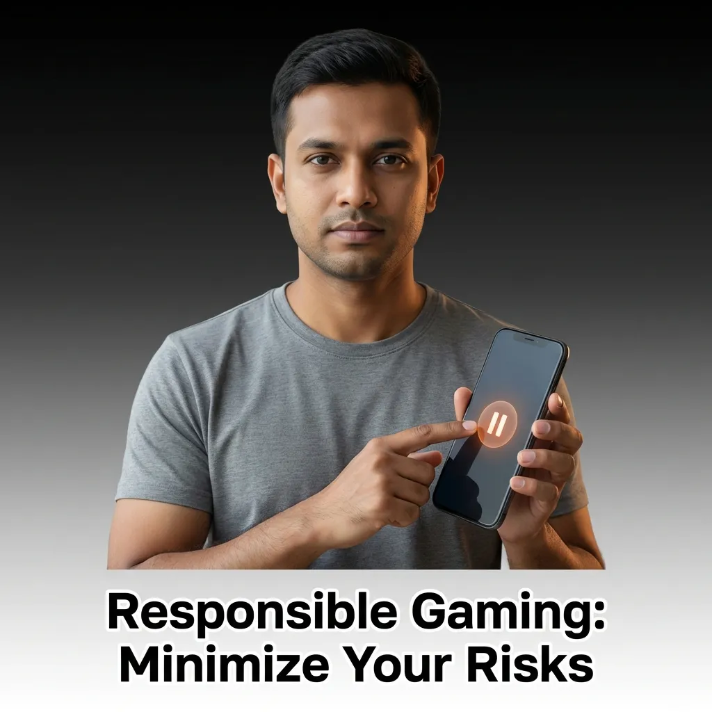 Person reviewing budget and gambling limits on smartphone screen with timer showing responsible gaming practices — Jeetbuzz in Bangladesh