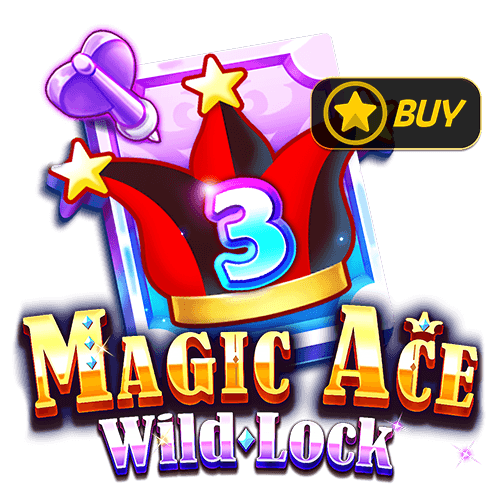 magic ace wild lock logo