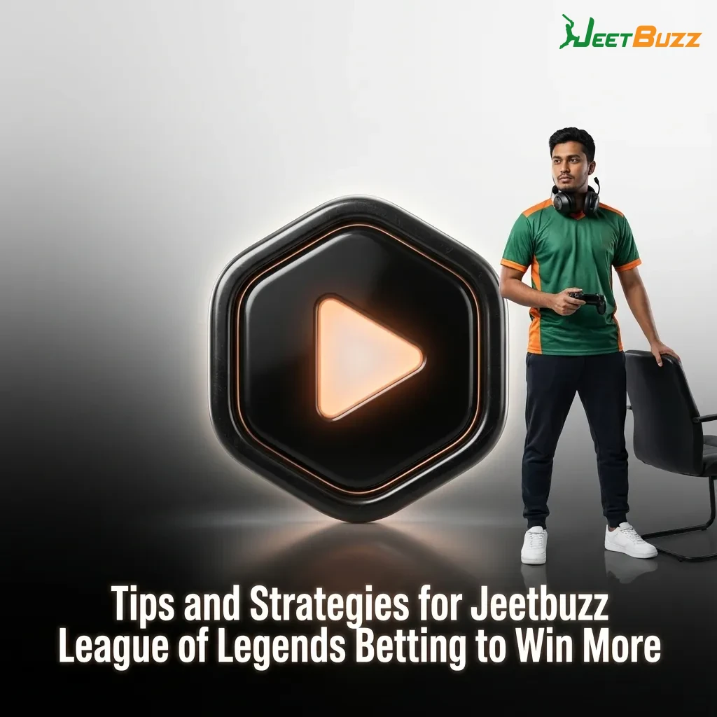 League of Legends betting strategy guide showing tips for smarter esports wagering and improved win rates — Jeetbuzz in Bangladesh