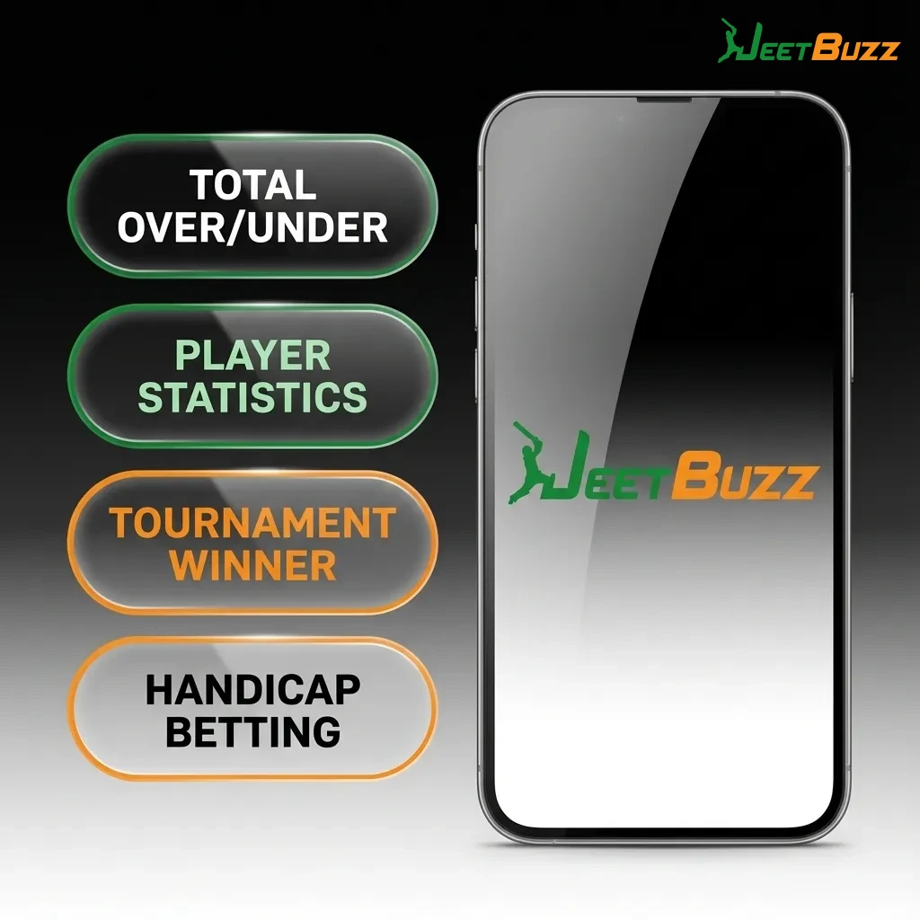 Jeetbuzz Bangladesh app betting options including single, accumulator, system, line, live bets, and treble displayed on mobile screen