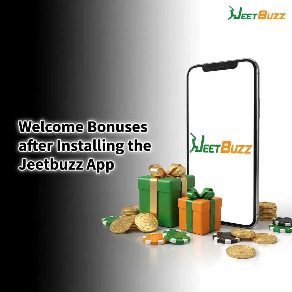 Jeetbuzz Bangladesh app welcome bonuses including casino match, free spins, sports betting bonus, and cashback offers for new players